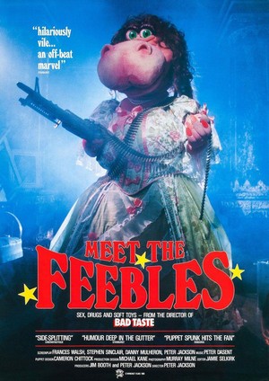 Meet the Feebles (1989) - poster