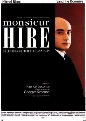 Monsieur Hire (1989) - poster