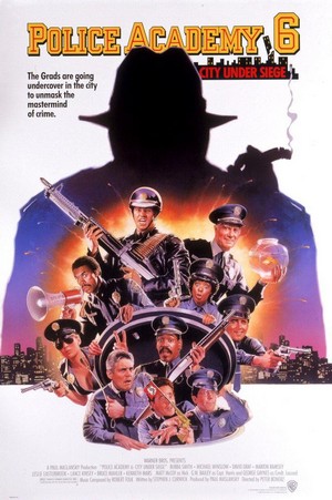 Police Academy 6: City under Siege (1989) - poster
