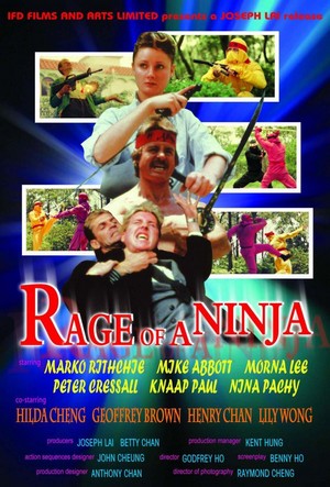 Rage of Ninja (1989) - poster