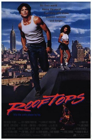 Rooftops (1989) - poster