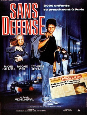 Sans Défense (1989) - poster