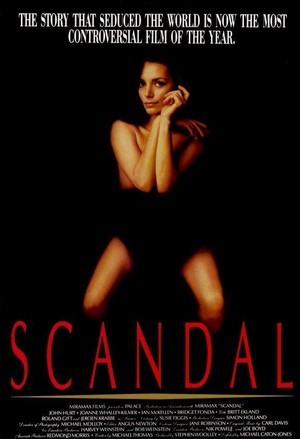 Scandal (1989) - poster