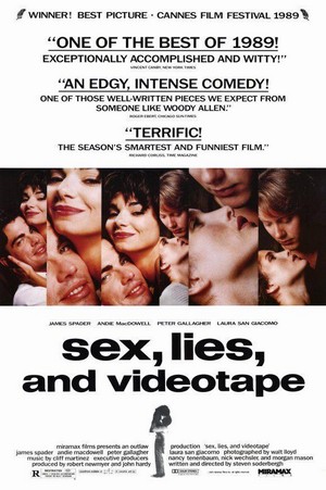 Sex, Lies, and Videotape (1989) - poster