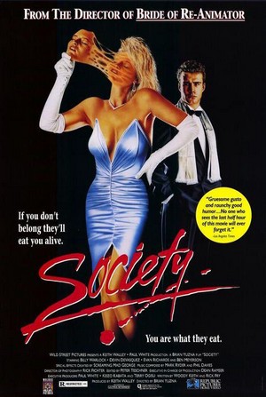 Society (1989) - poster