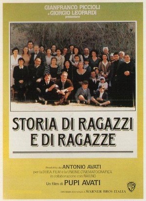 Storia di Ragazzi e di Ragazze (1989) - poster