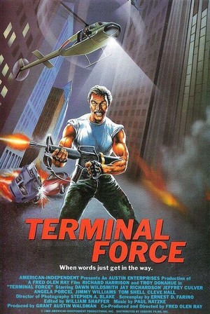 Terminal Force (1989) - poster