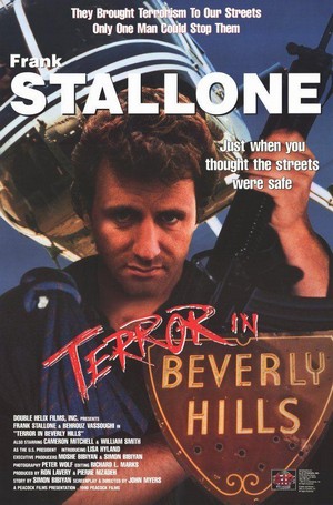 Terror in Beverly Hills (1989) - poster