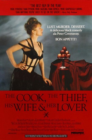 The Cook, the Thief, His Wife & Her Lover (1989) - poster