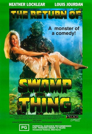 The Return of Swamp Thing (1989) - poster