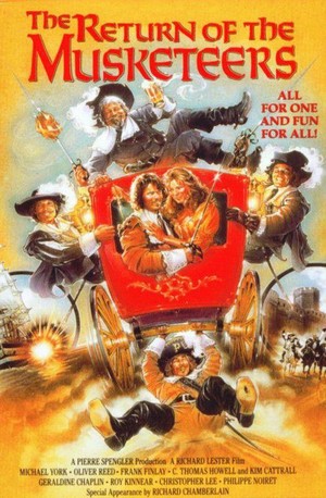 The Return of the Musketeers (1989) - poster