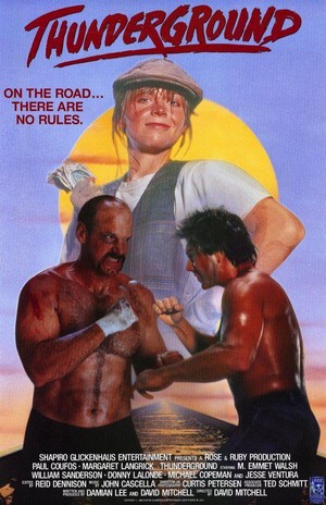 Thunderground (1989) - poster