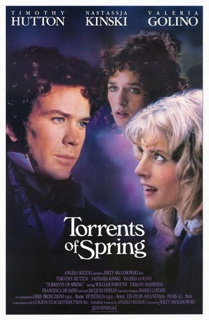 Torrents of Spring (1989) - poster
