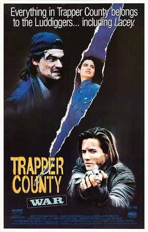 Trapper County War (1989) - poster