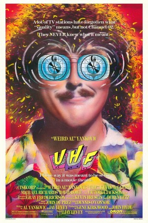 UHF (1989) - poster