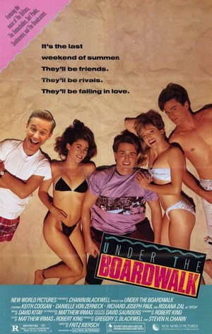 Under the Boardwalk (1989) - poster