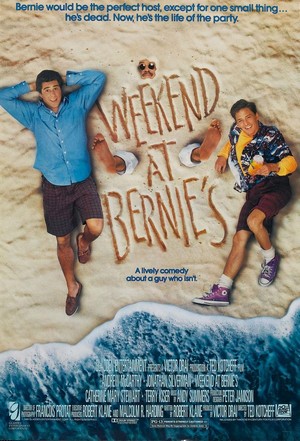 Weekend at Bernie's (1989) - poster