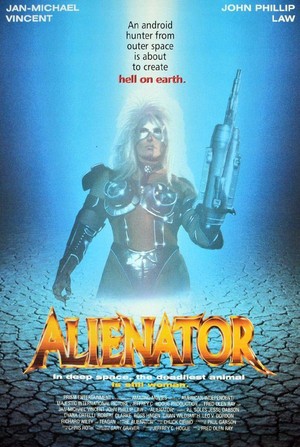 Alienator (1990) - poster