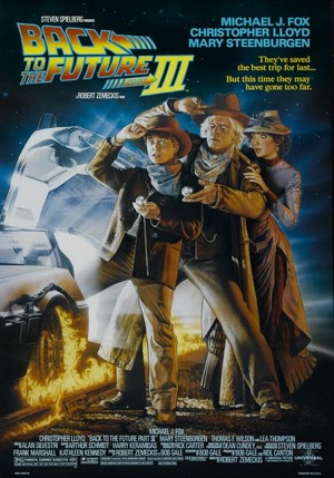 Back to the Future Part III (1990) - poster