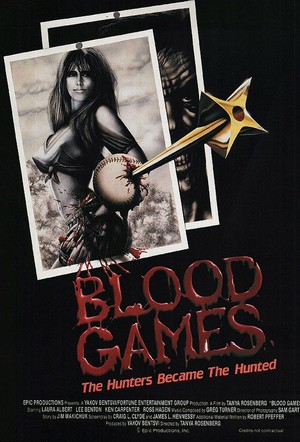 Blood Games (1990) - poster