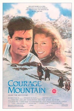 Courage Mountain (1990) - poster