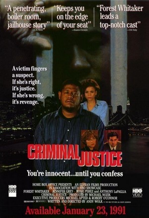 Criminal Justice (1990) - poster