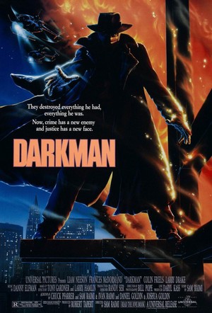 Darkman (1990) - poster