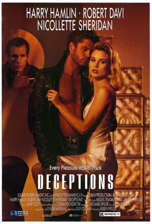 Deceptions (1990) - poster