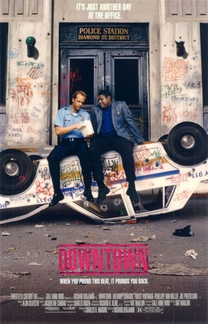 Downtown (1990) - poster