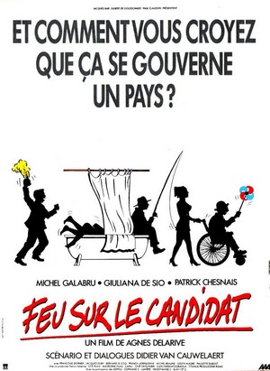 Feu sur le Candidat (1990) - poster