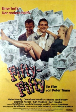Fifty Fifty (1990) - poster