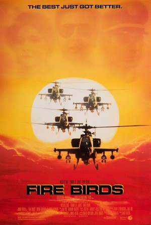 Fire Birds (1990) - poster