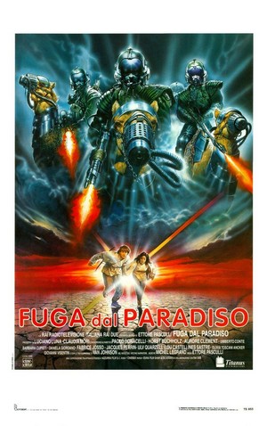 Fuga dal Paradiso (1990) - poster