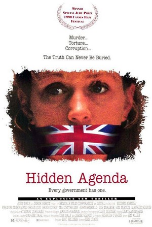 Hidden Agenda (1990) - poster