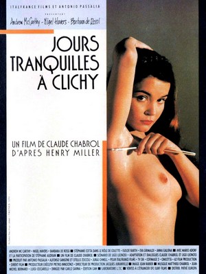 Jours Tranquilles à Clichy (1990) - poster