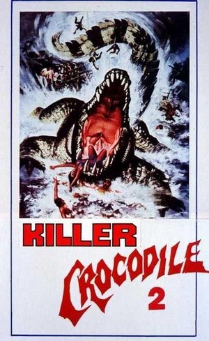 Killer Crocodile 2 (1990) - poster