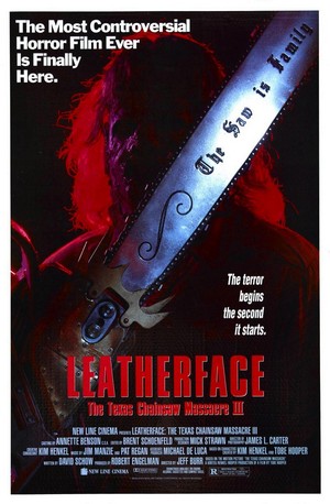Leatherface: Texas Chainsaw Massacre III (1990) - poster