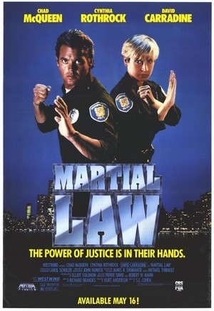 Martial Law (1990) - poster