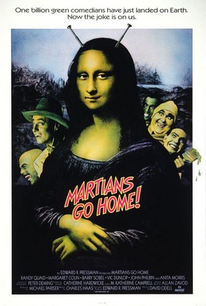 Martians Go Home (1990) - poster