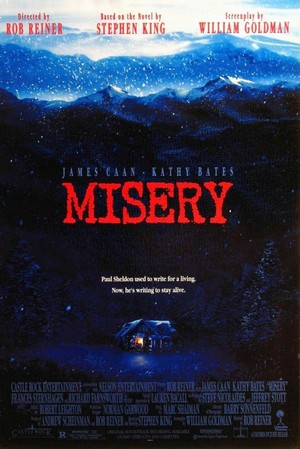 Misery (1990) - poster