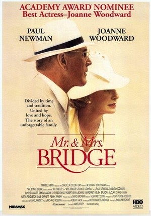 Mr. & Mrs. Bridge (1990) - poster