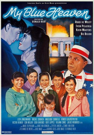 My Blue Heaven (1990) - poster
