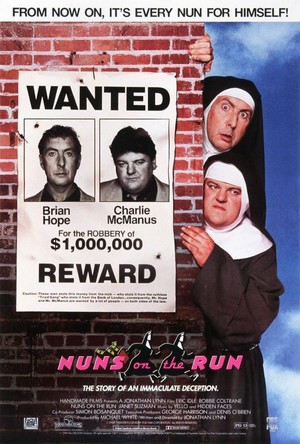 Nuns on the Run (1990) - poster