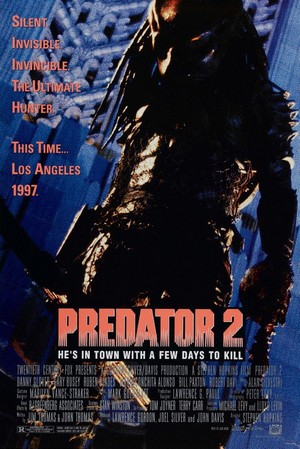 Predator 2 (1990) - poster