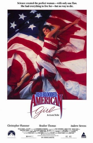 Red Blooded American Girl (1990) - poster