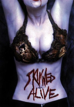 Skinned Alive (1990) - poster