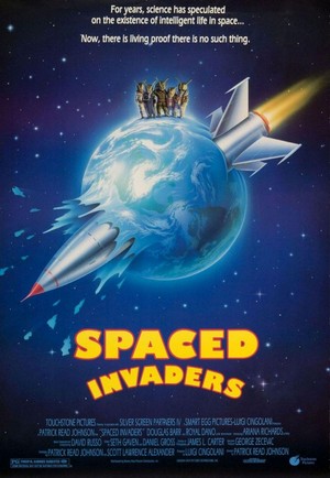 Spaced Invaders (1990) - poster
