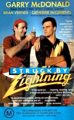 Struck by Lightning (1990) - poster
