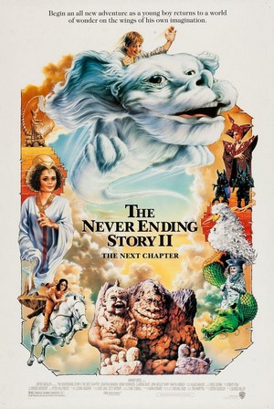 The Neverending Story II: The Next Chapter (1990) - poster