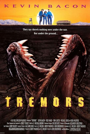 Tremors (1990) - poster